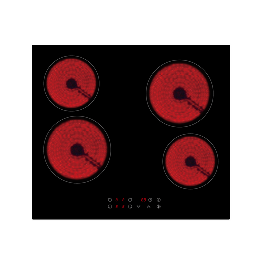 Electrical Heating Elements 60cm 4 Zones Ceramic Hob 6001D