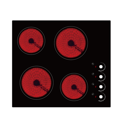 Electrical Heating Elements 60cm 4 Zones Ceramic Hob 6008D