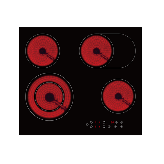 Electrical Heating Elements 60cm 4 Zones Ceramic Hob 6601HD